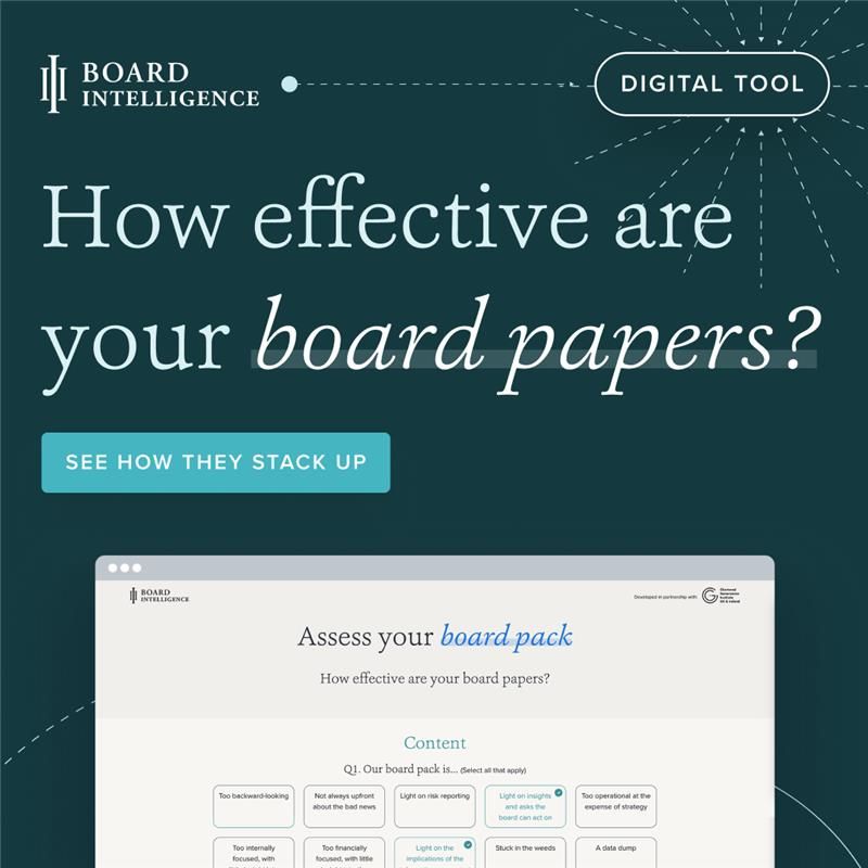 Board Intelligence ad