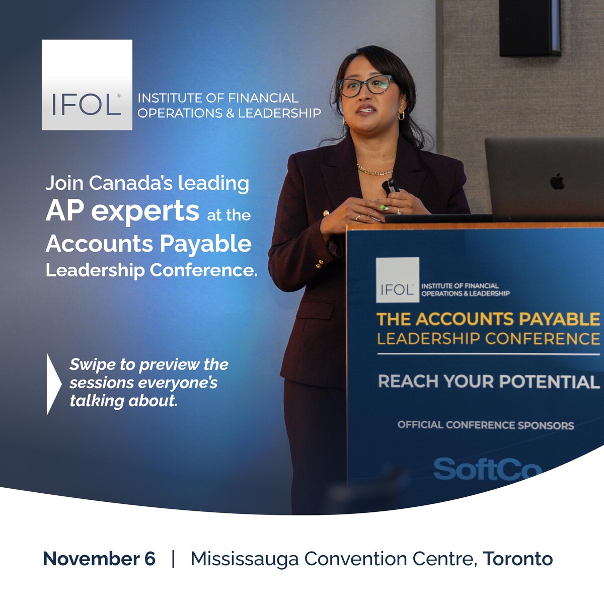 Institute of Financial Operations & Leadership (IFOL) ad