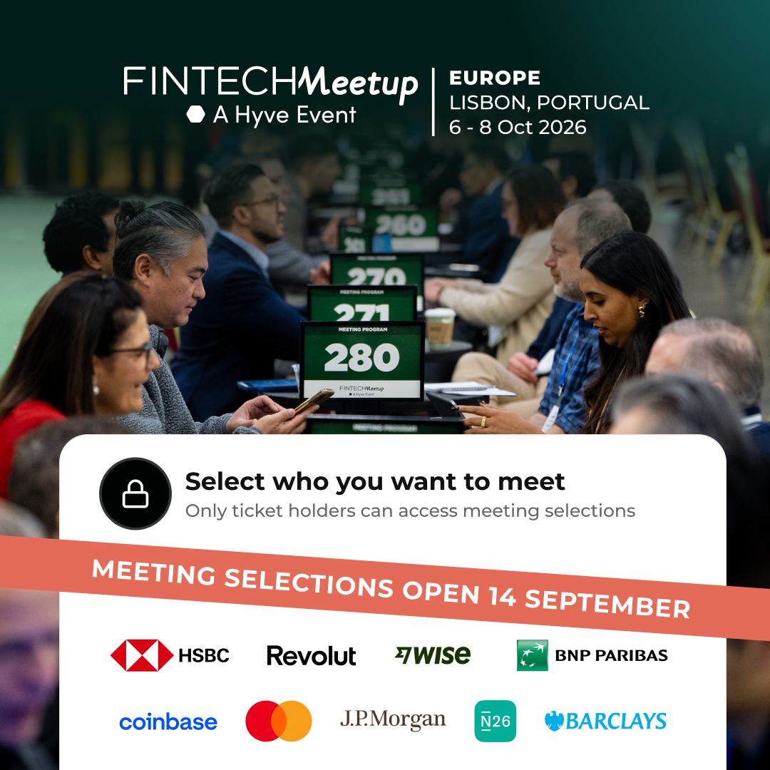 Fintech Meetup Europe ad