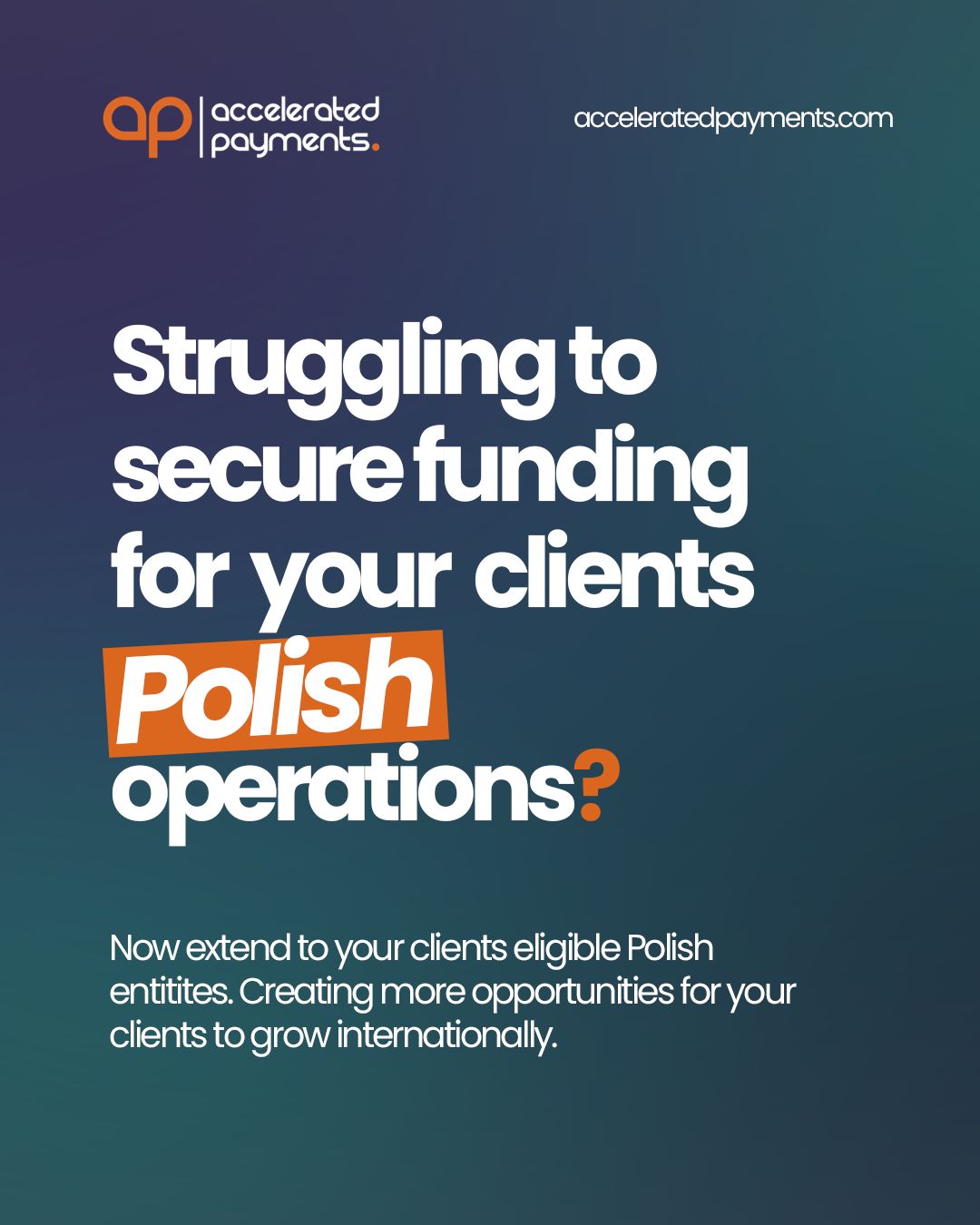 Accelerated Payments Limited ad