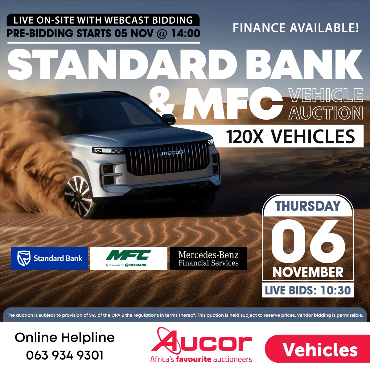 Aucor Bloemfontein ad