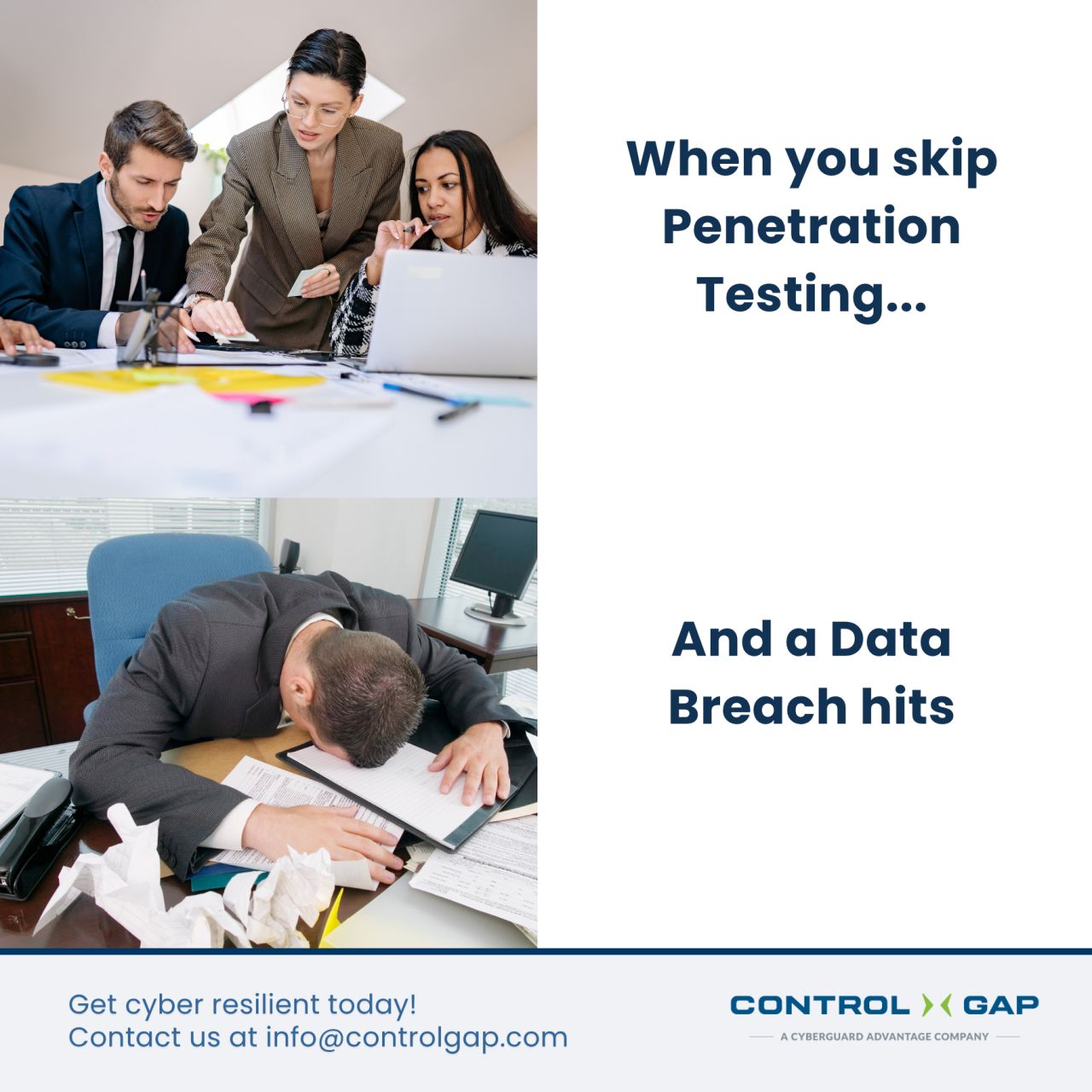 Control Gap ad
