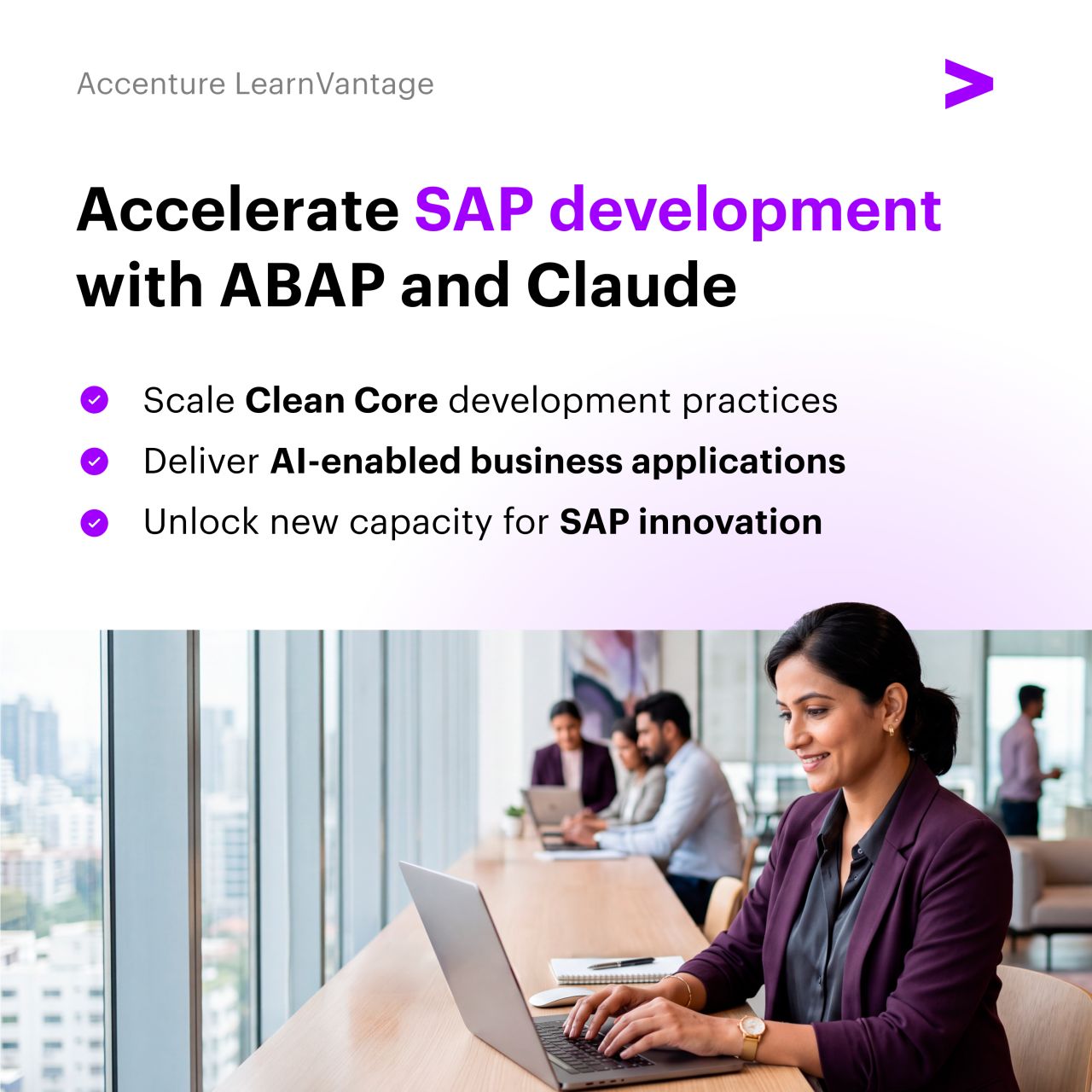 Accenture LearnVantage ad