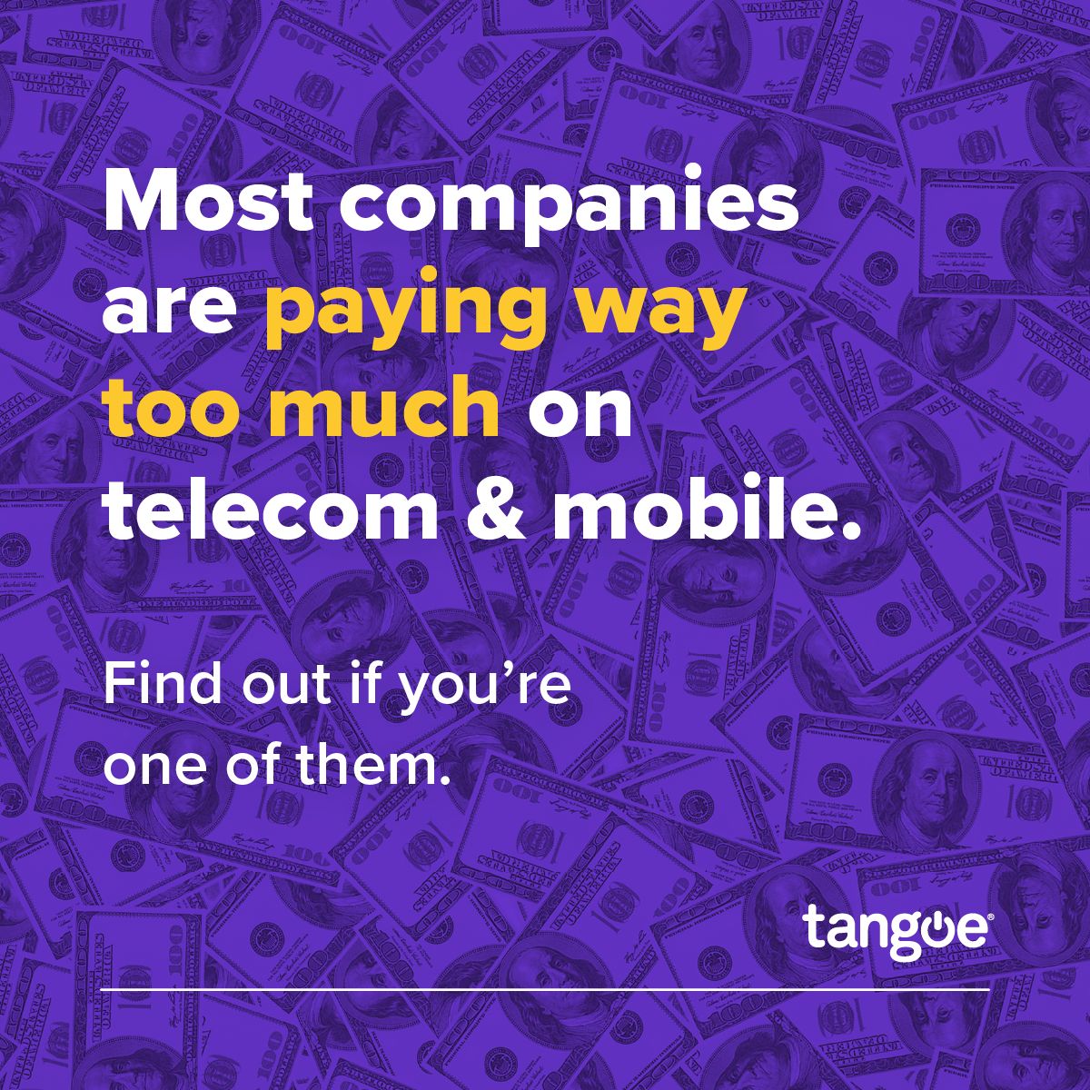Tangoe ad
