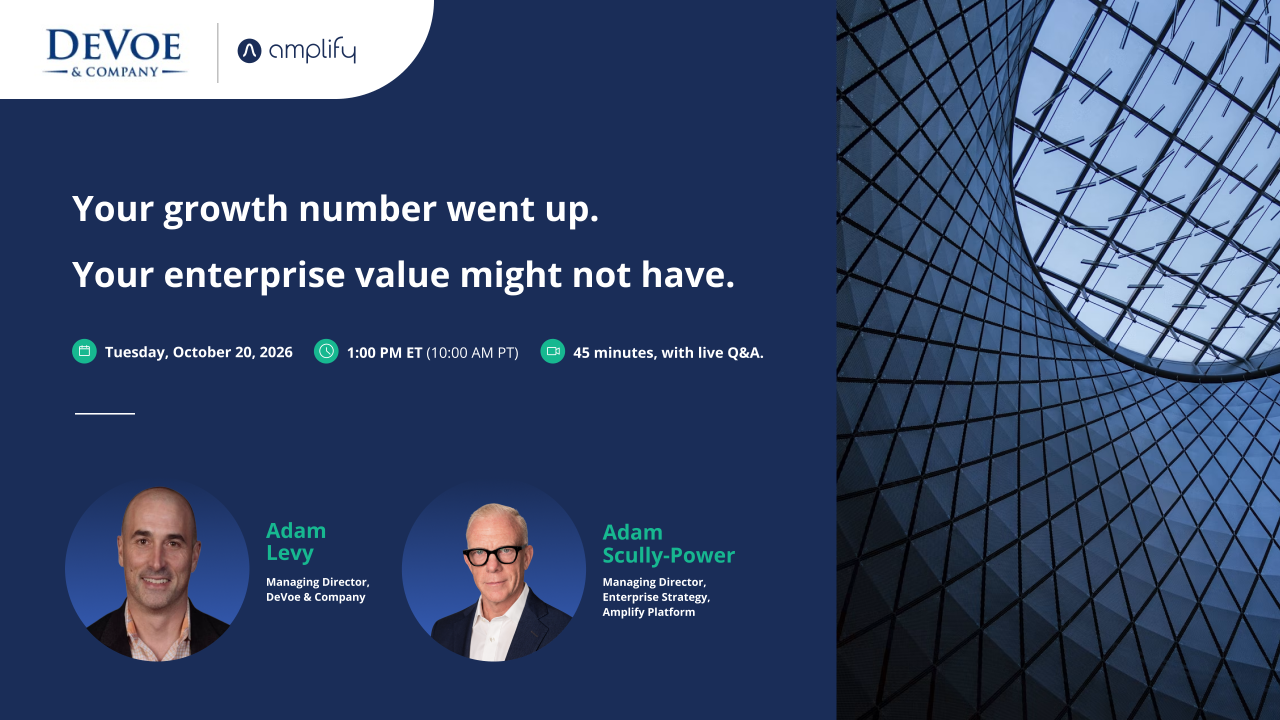 Amplify Platform ad