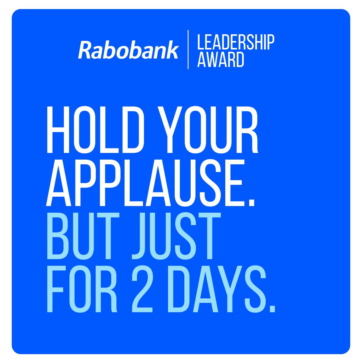 Rabobank North America ad