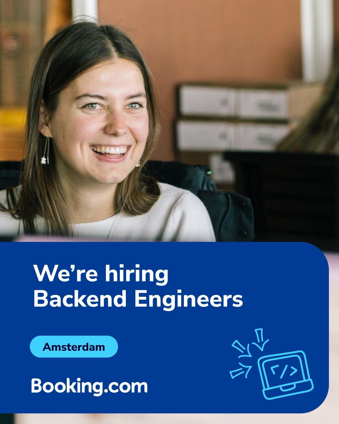 Booking.com ad