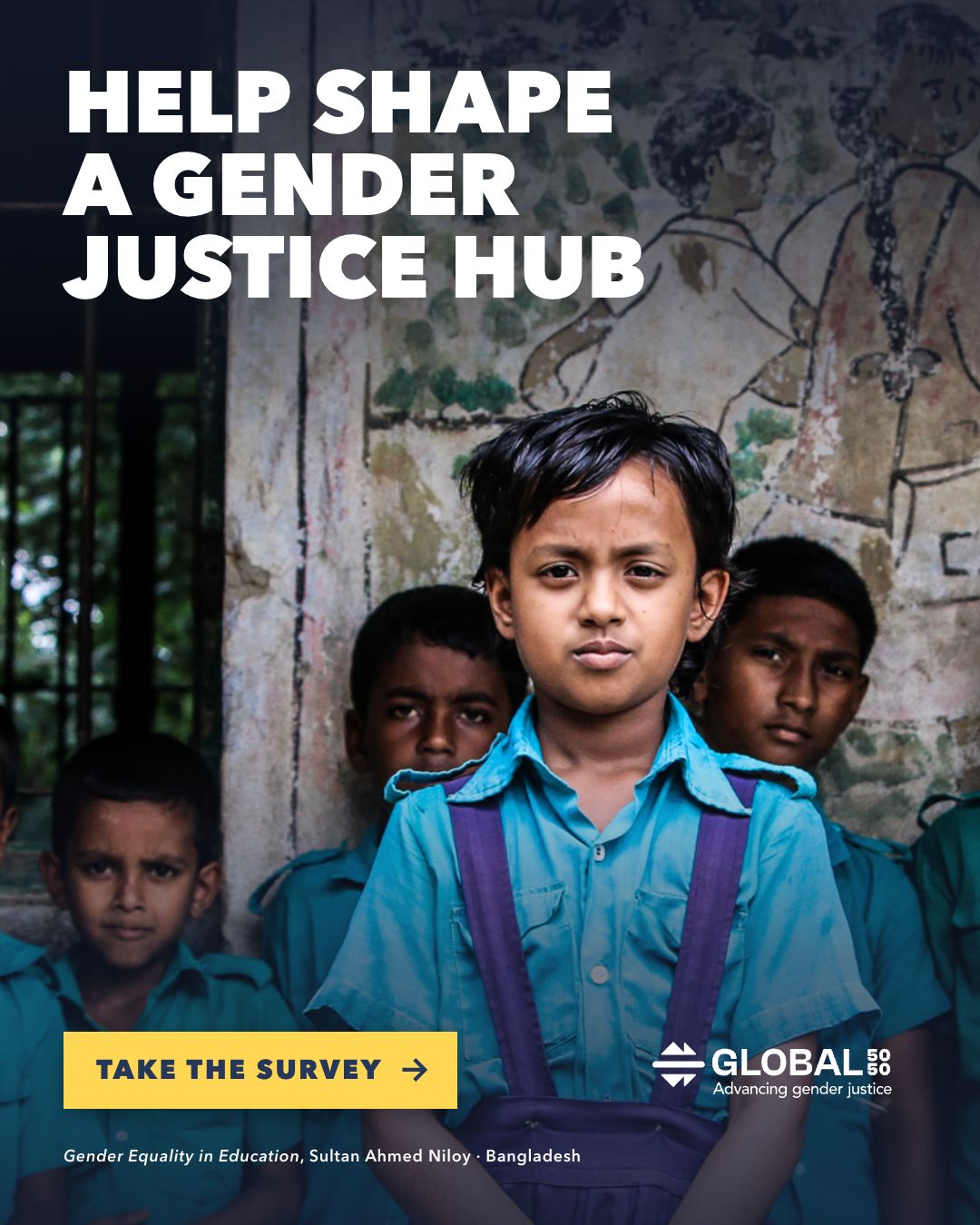 Global 50/50 ad