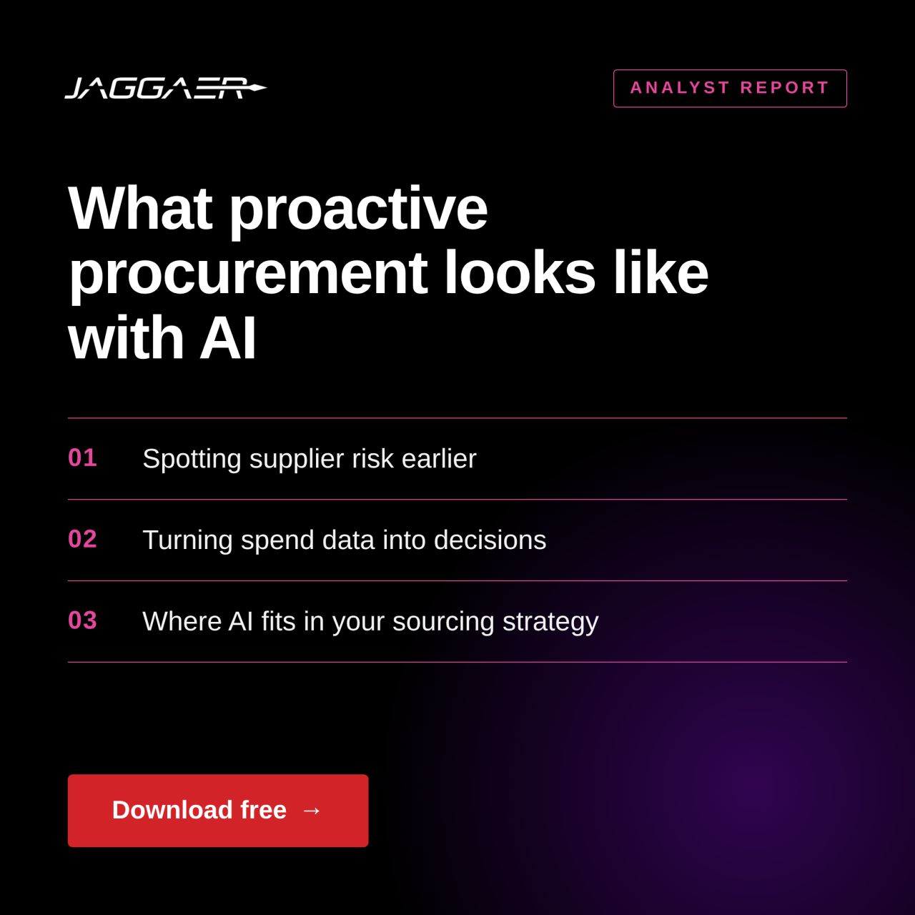 JAGGAER ad