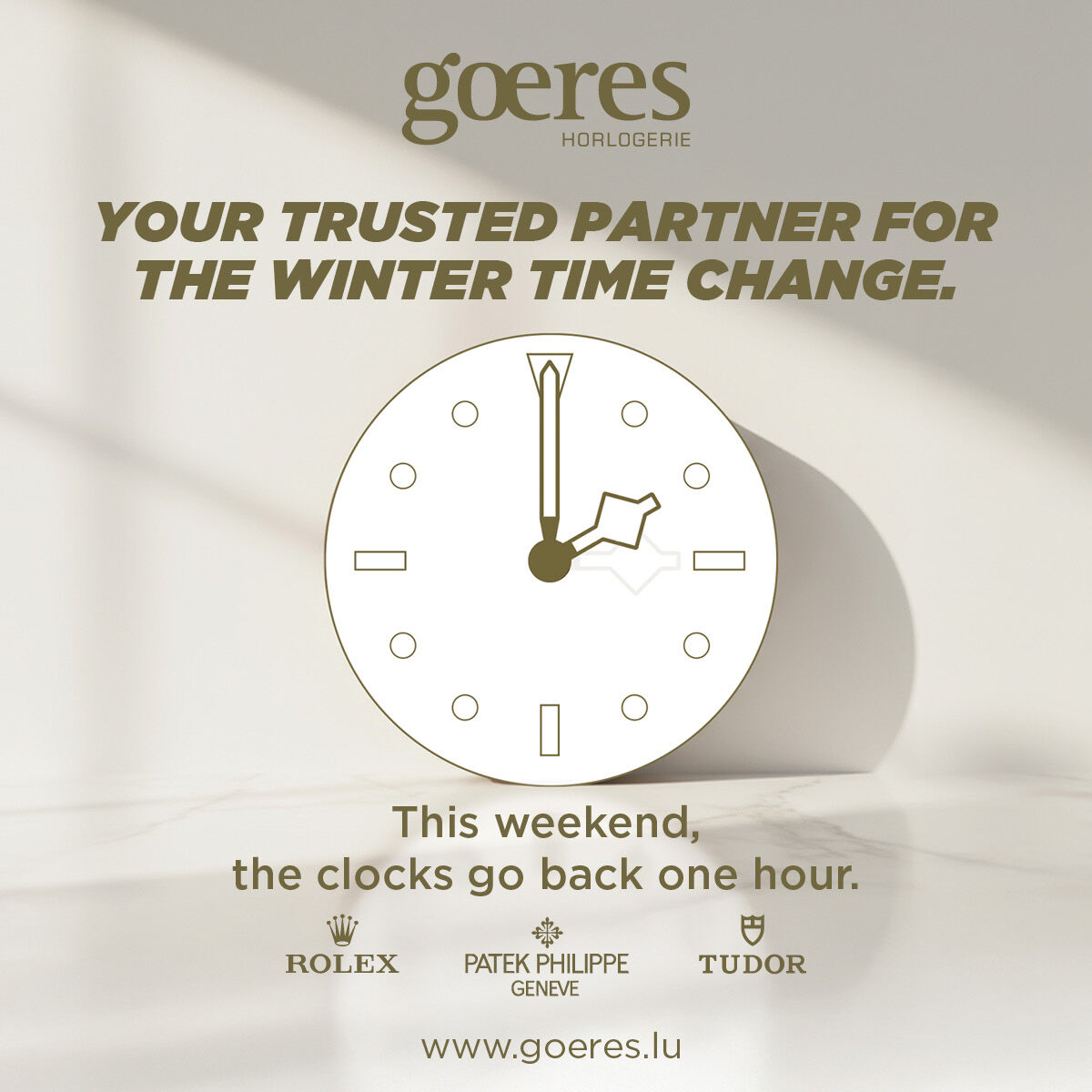 Goeres Horlogerie ad