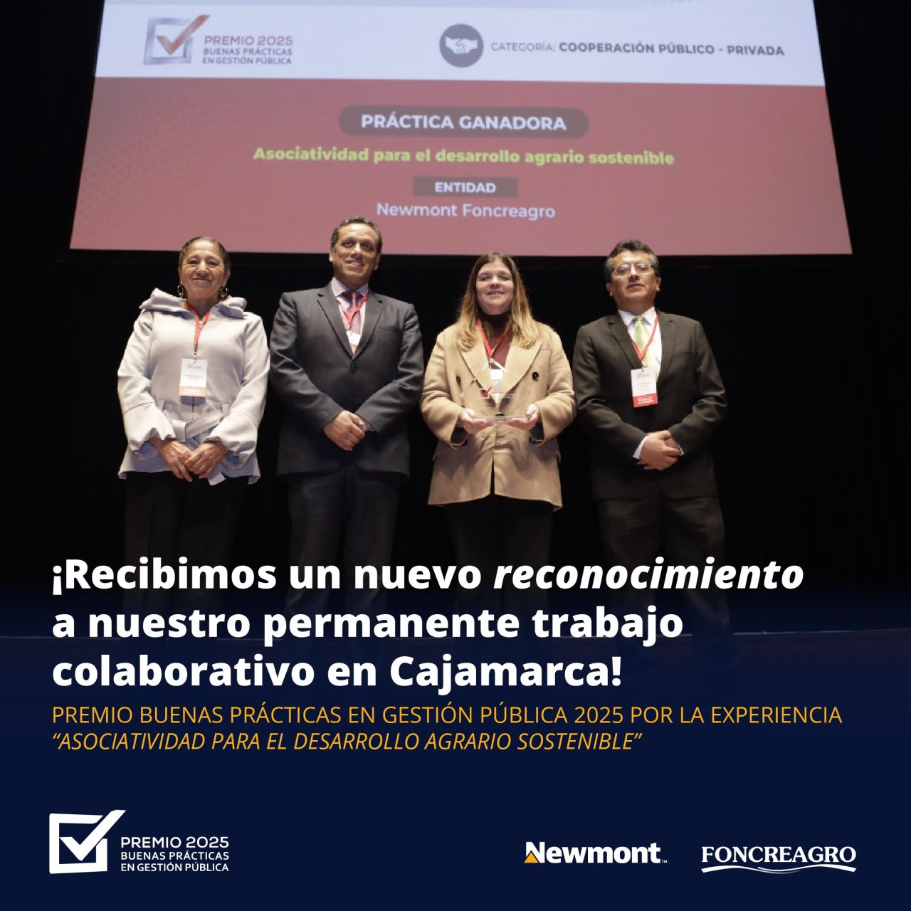 Newmont Perú ad