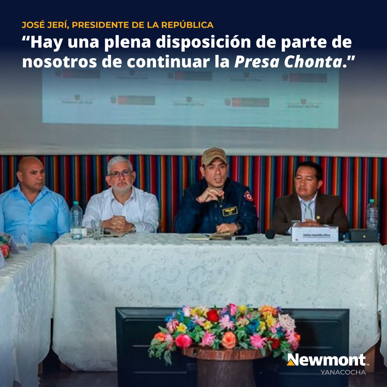Newmont Perú ad
