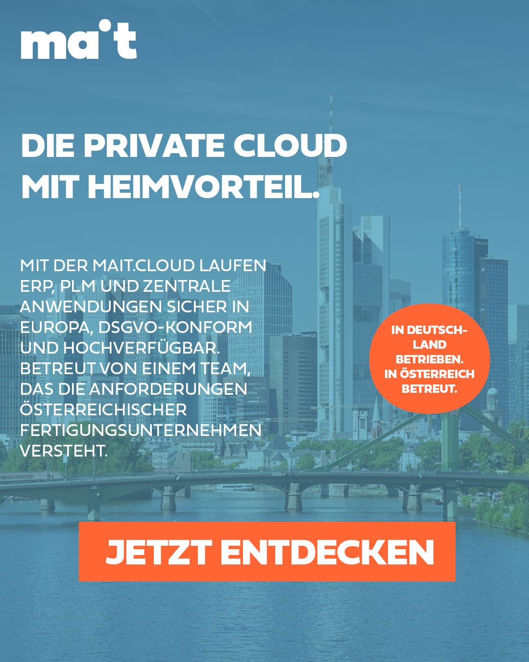 MAIT for business ad