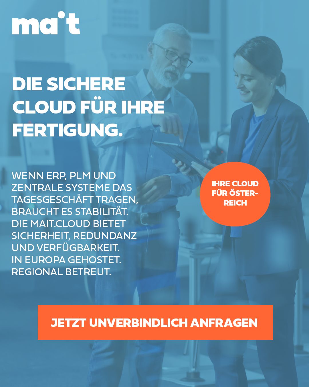 MAIT for business ad
