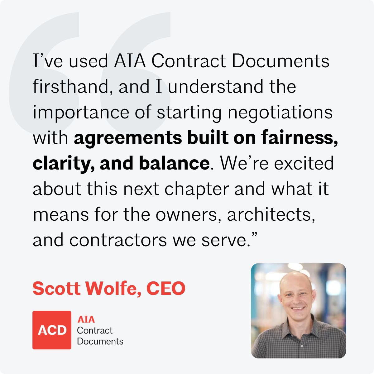 AIA Contract Documents (ACD) ad
