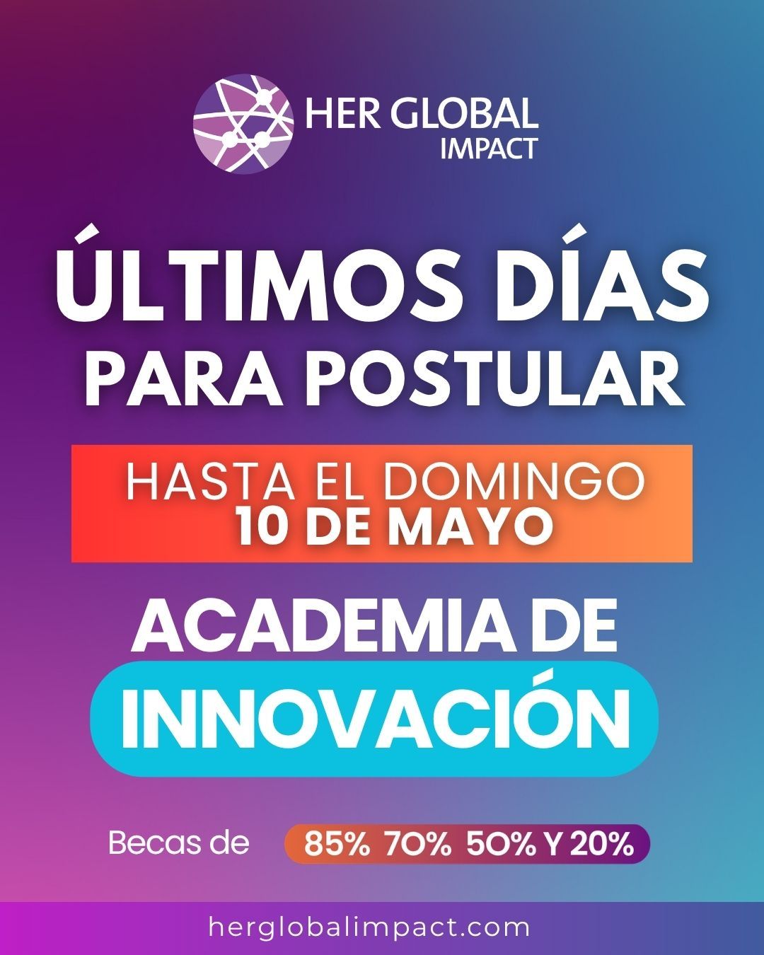 Her Global Impact ad