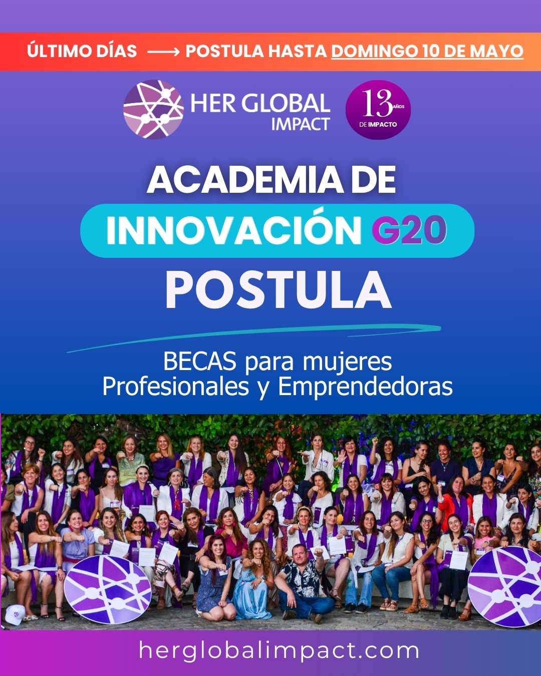 Her Global Impact ad
