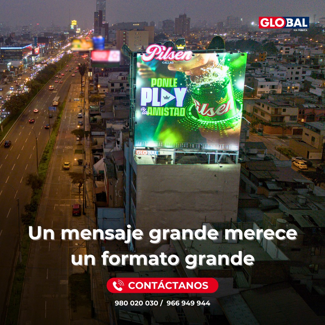 Global Vía Pública Perú ad