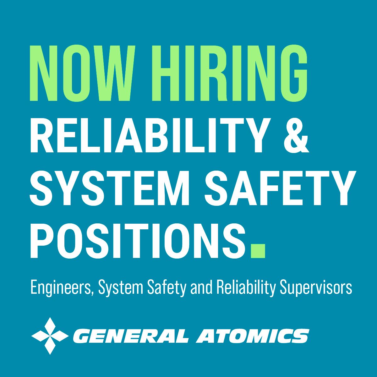 General Atomics ad
