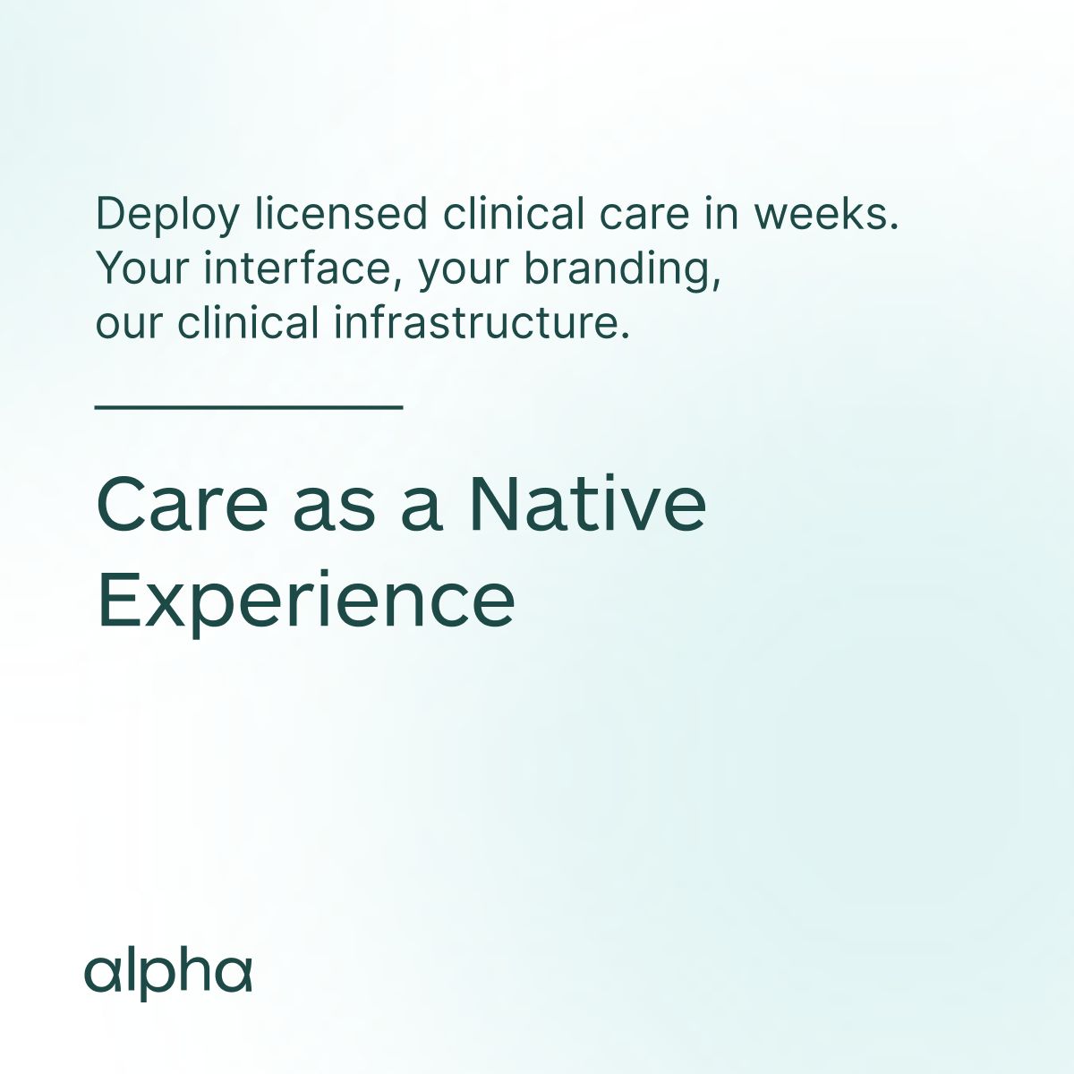 Hello Alpha ad