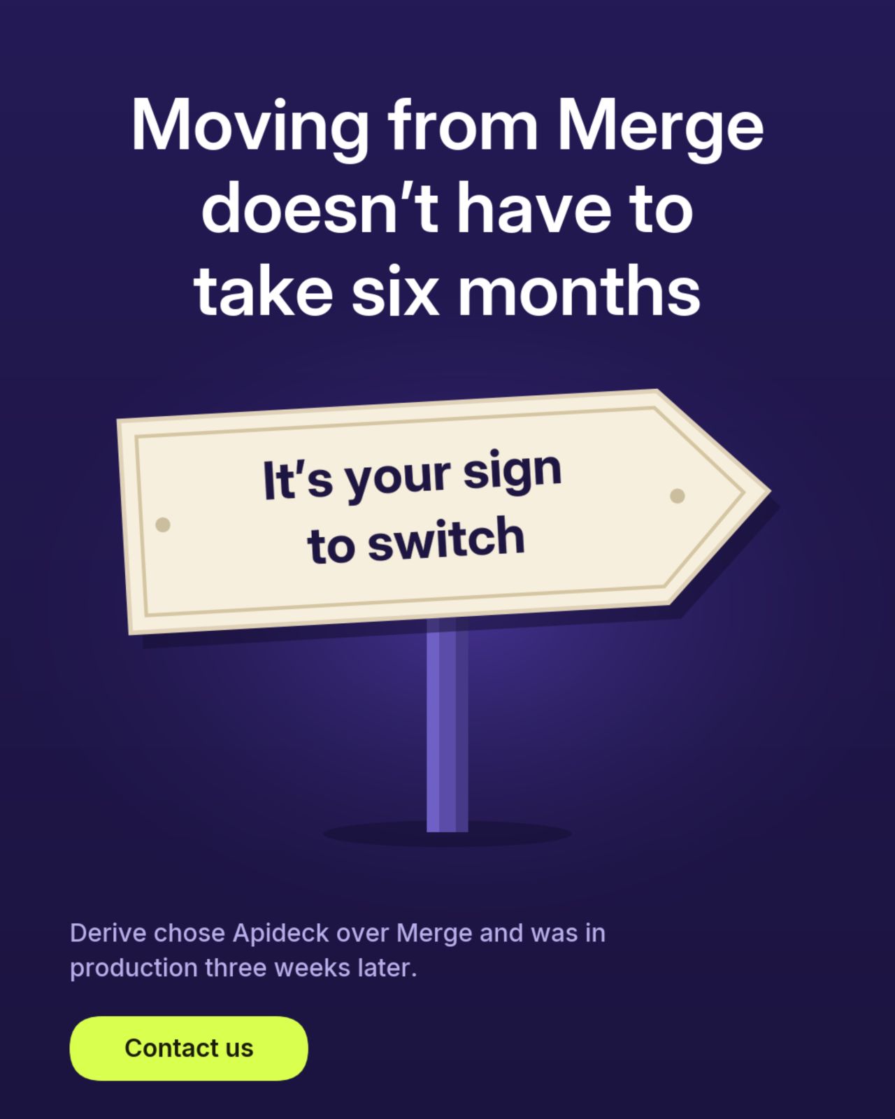 Apideck ad