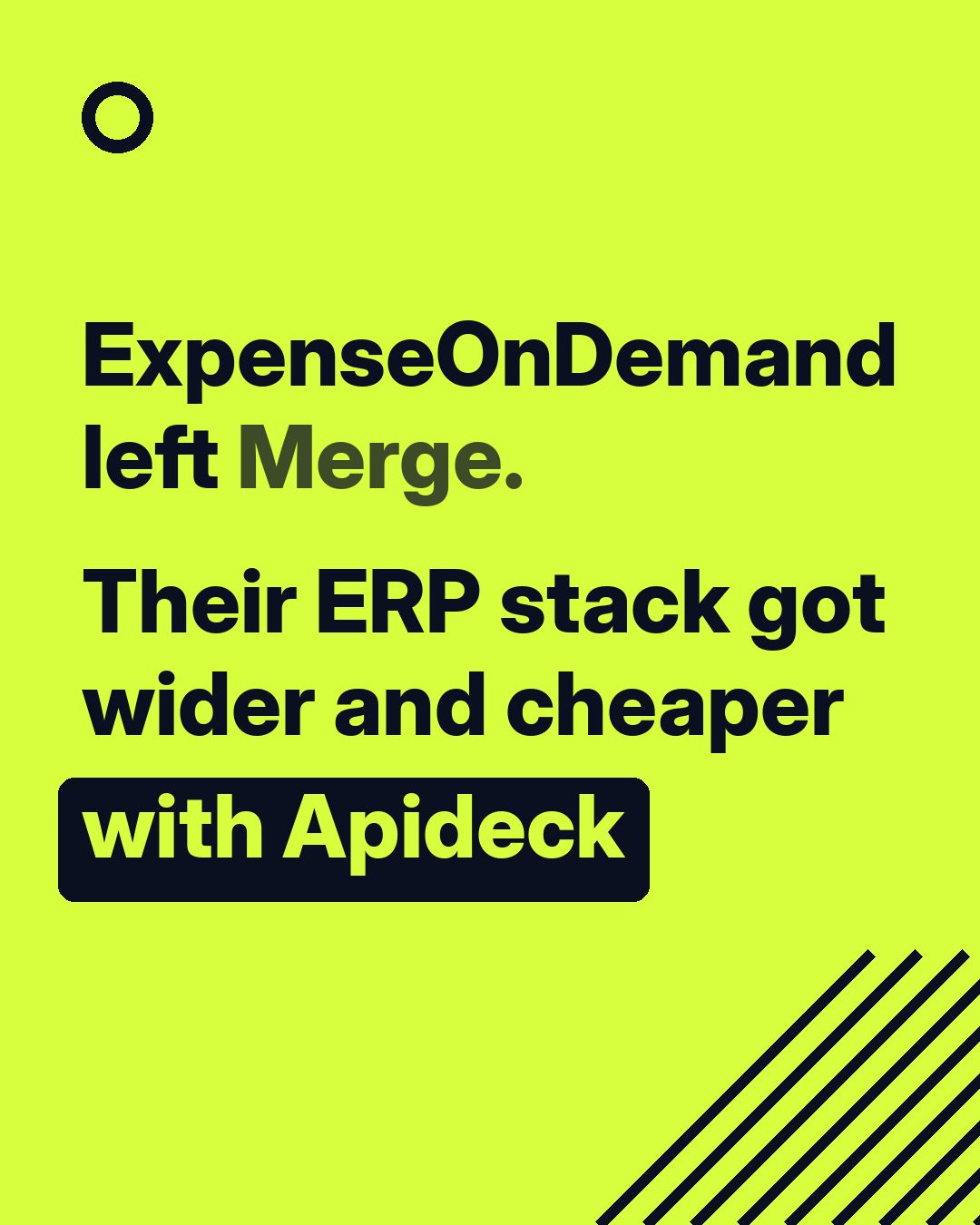 Apideck ad