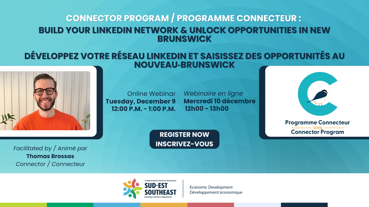 Econ Dev Southeast NB / Dev écon Sud-Est NB ad