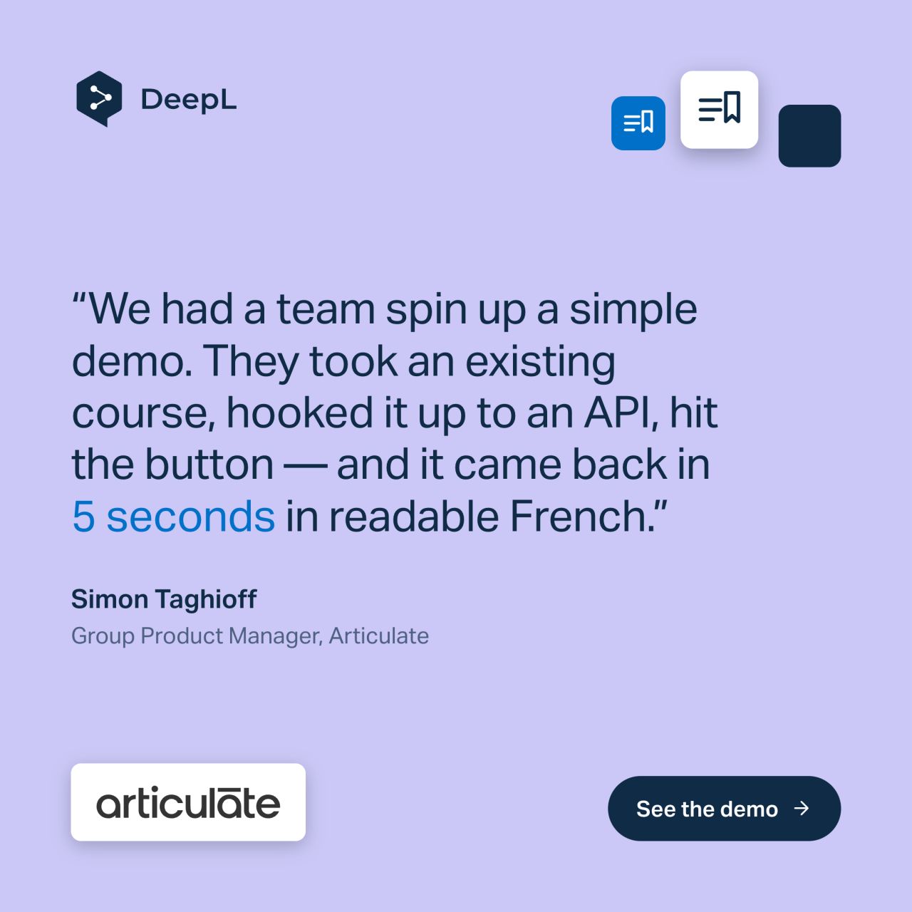 DeepL ad