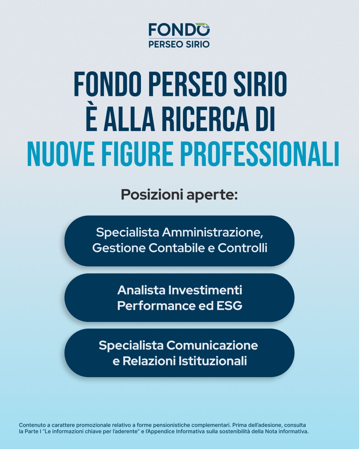 Fondo Perseo Sirio ad