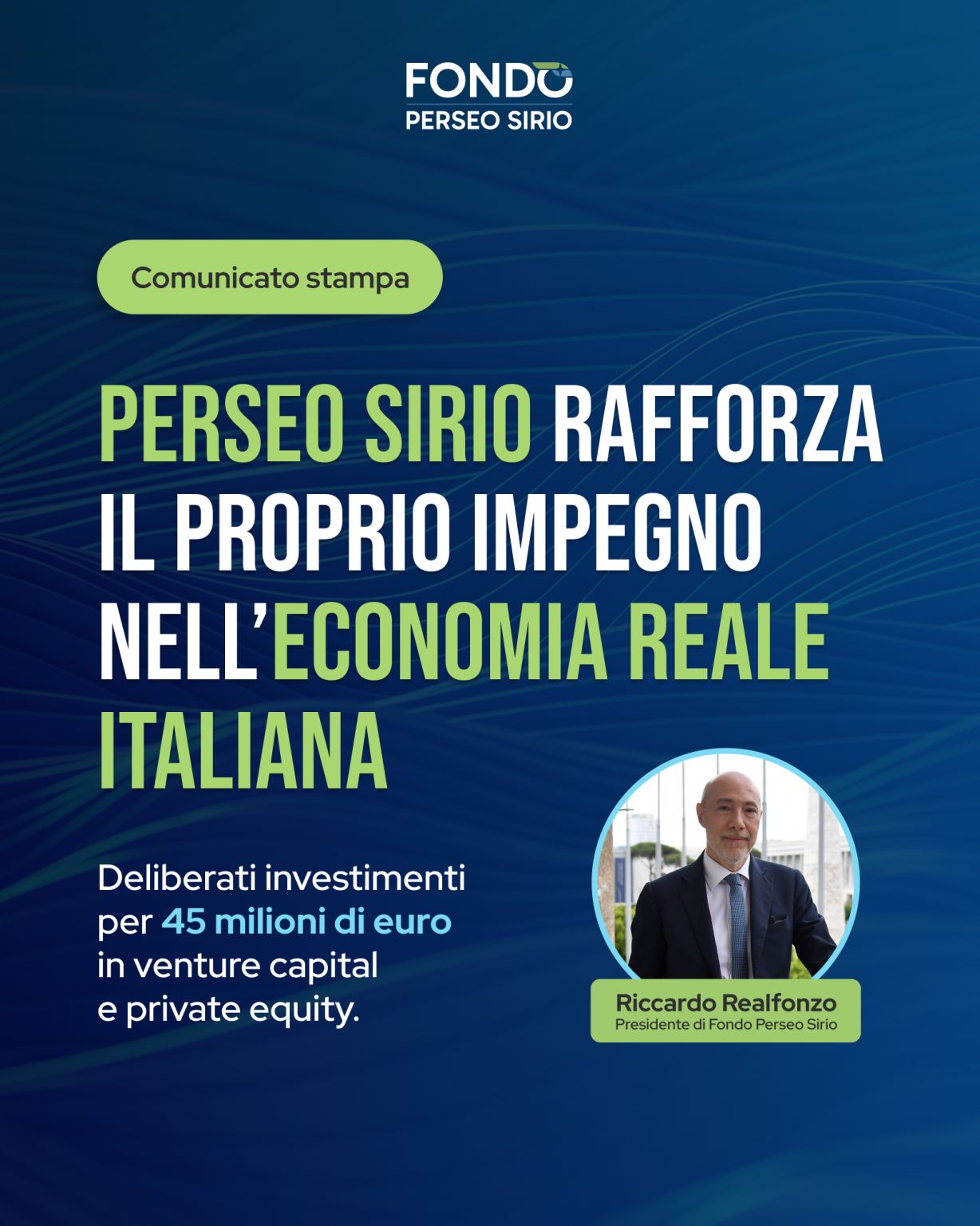 Fondo Perseo Sirio ad