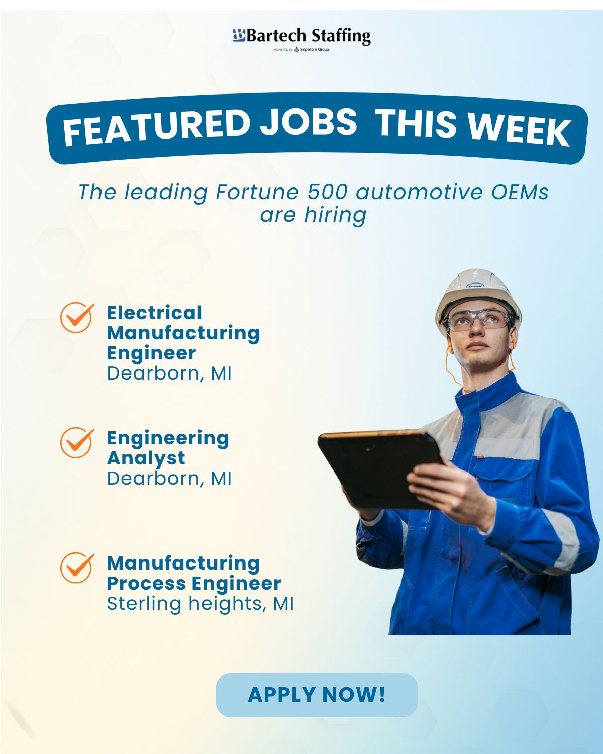 Bartech Staffing ad
