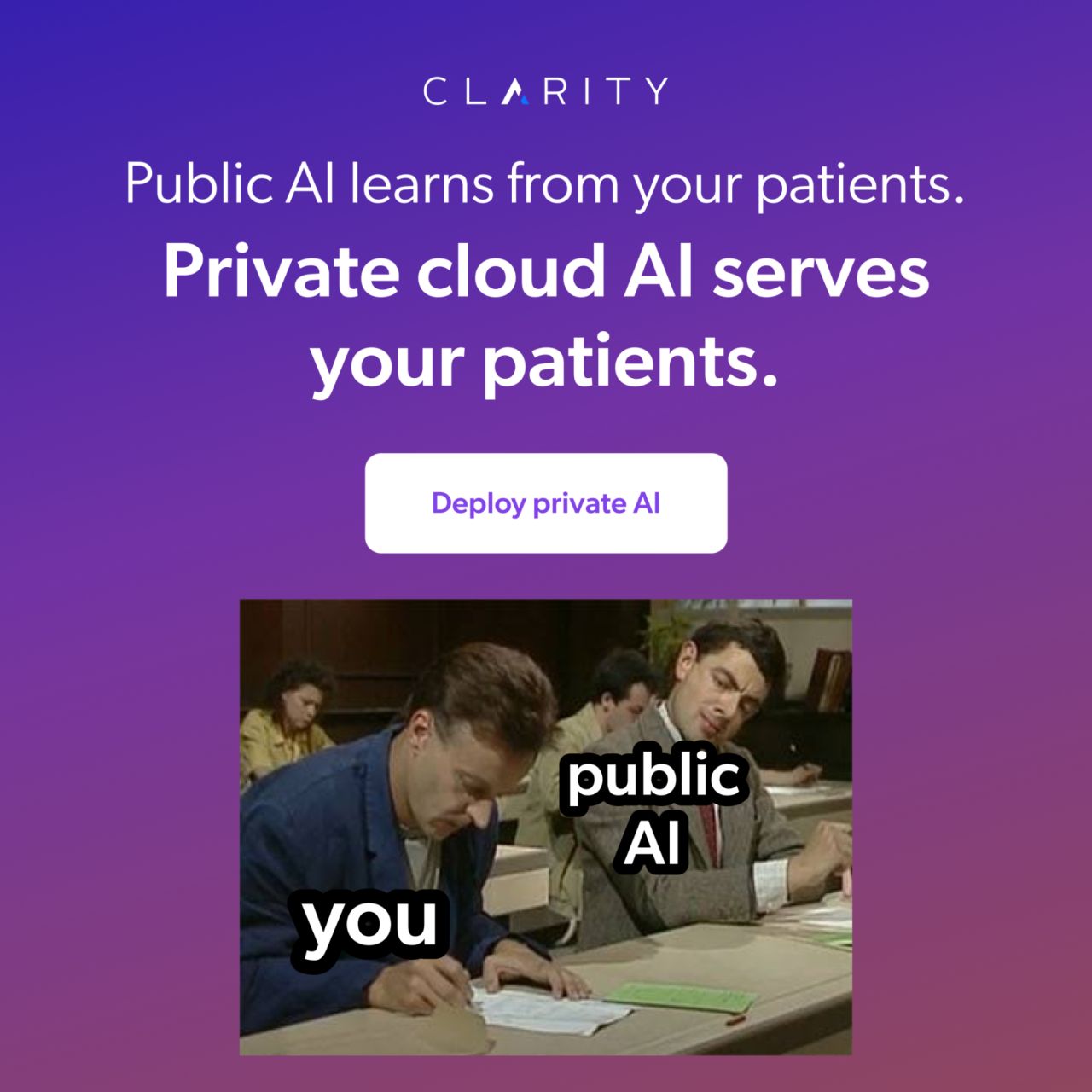 Clarity Ventures ad