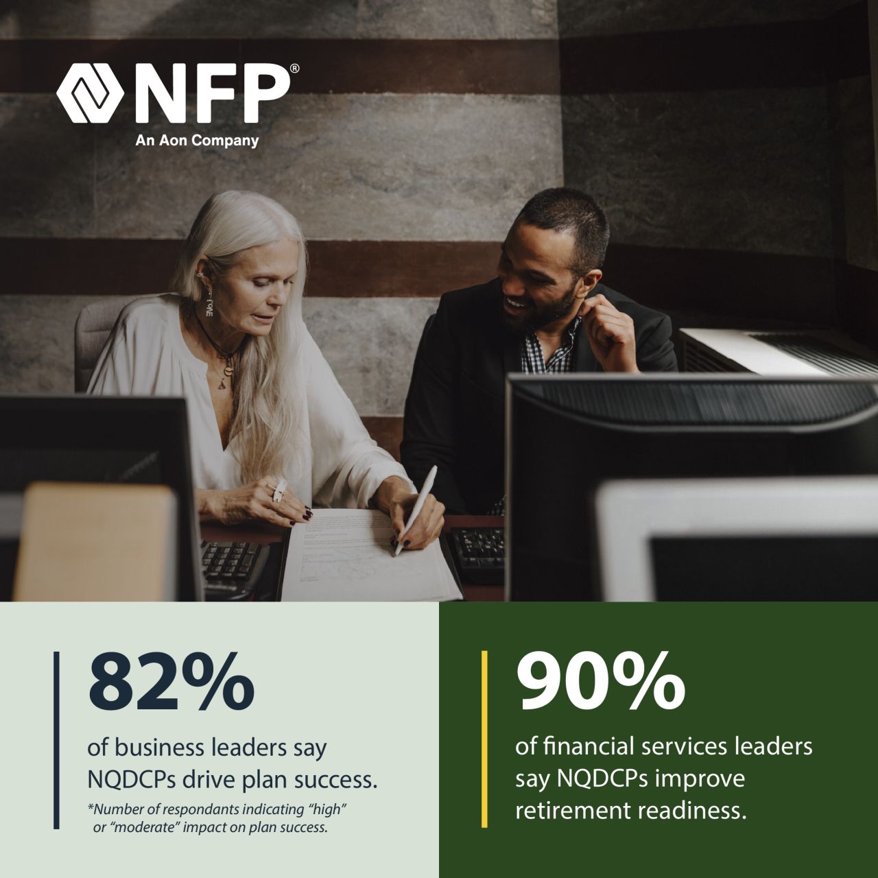NFP, an Aon company ad