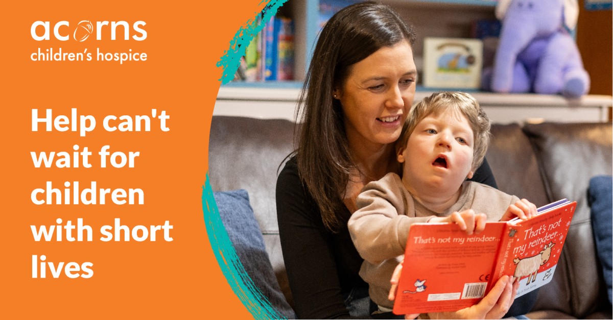 Acorns Children's Hospice ad