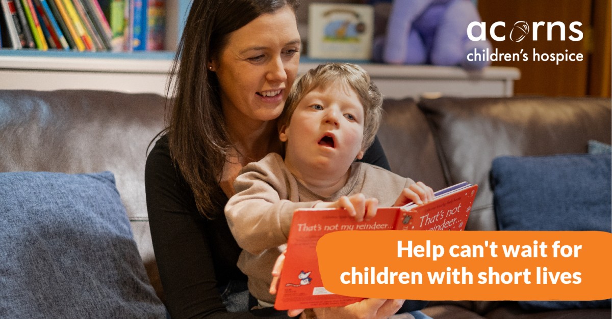 Acorns Children's Hospice ad