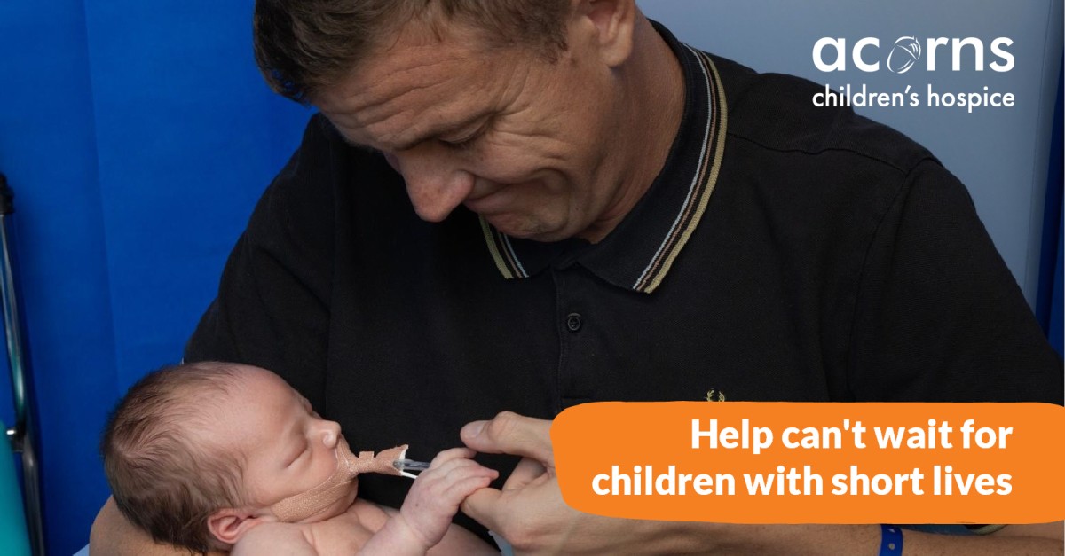 Acorns Children's Hospice ad