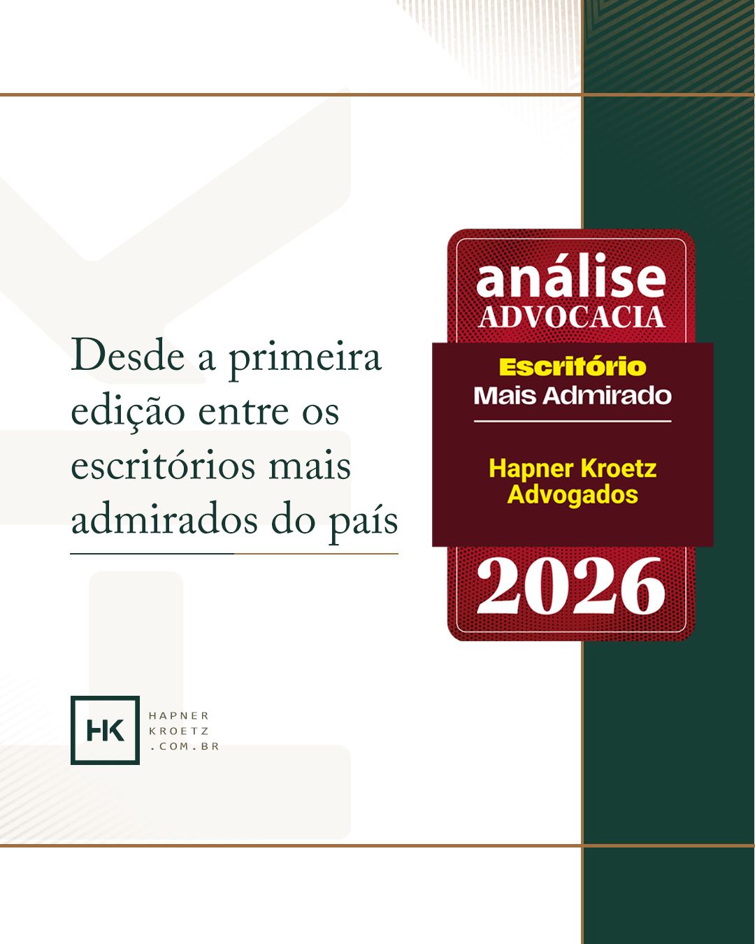 Hapner Kroetz Advogados ad