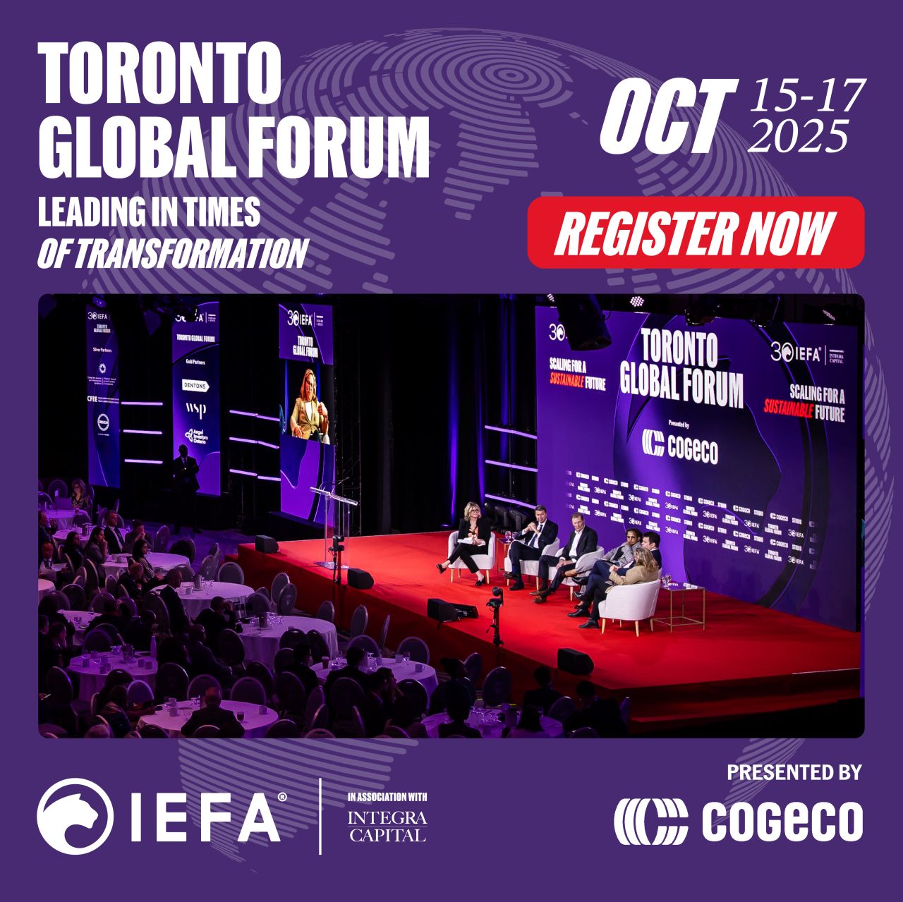 International Economic Forum of the Americas ad
