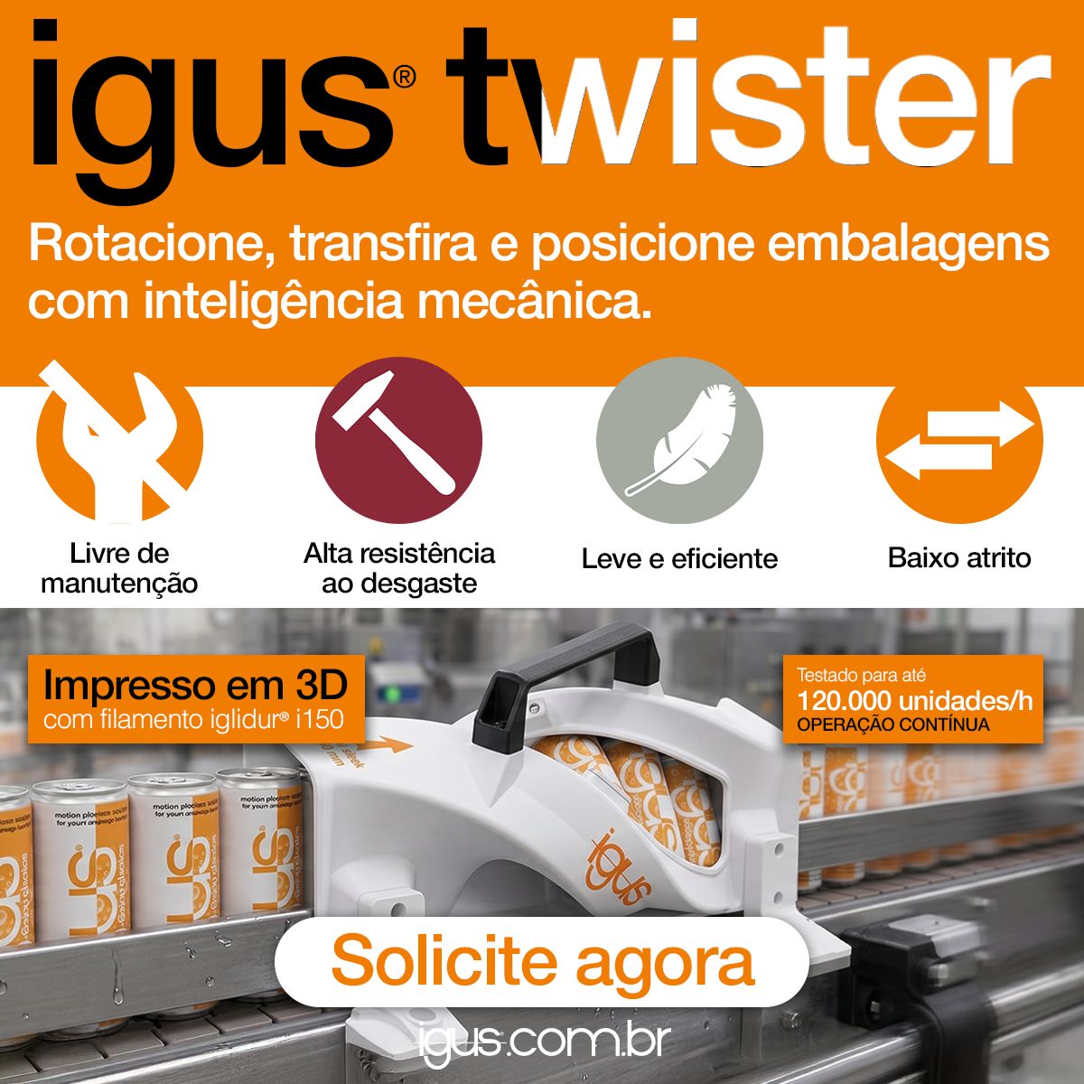 igus® do Brasil ad