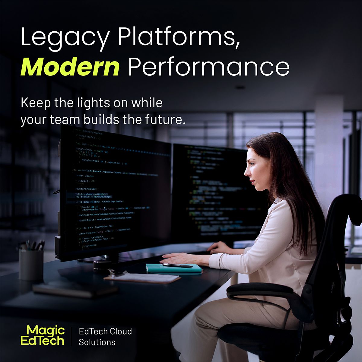 Magic EdTech ad
