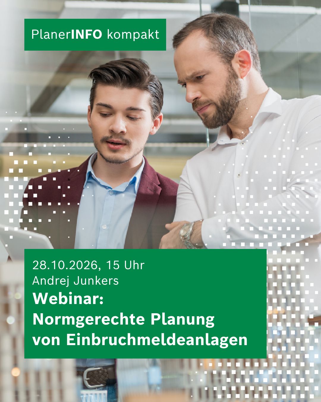 Bosch Building Technologies Europe ad