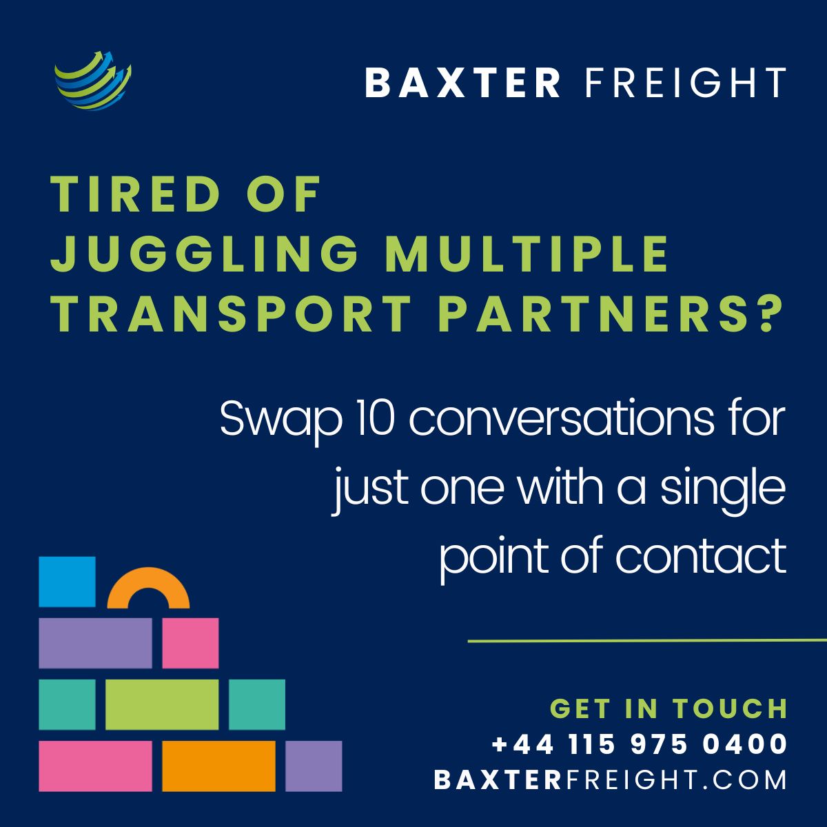 Baxter Freight ad