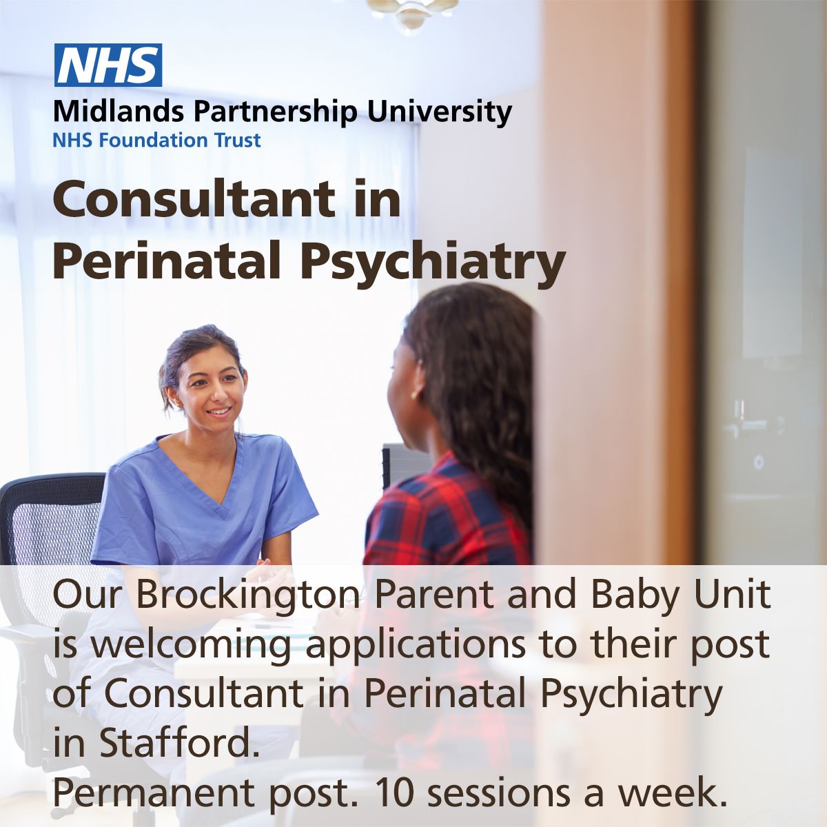 Midlands Partnership University NHS Foundation Trust ad