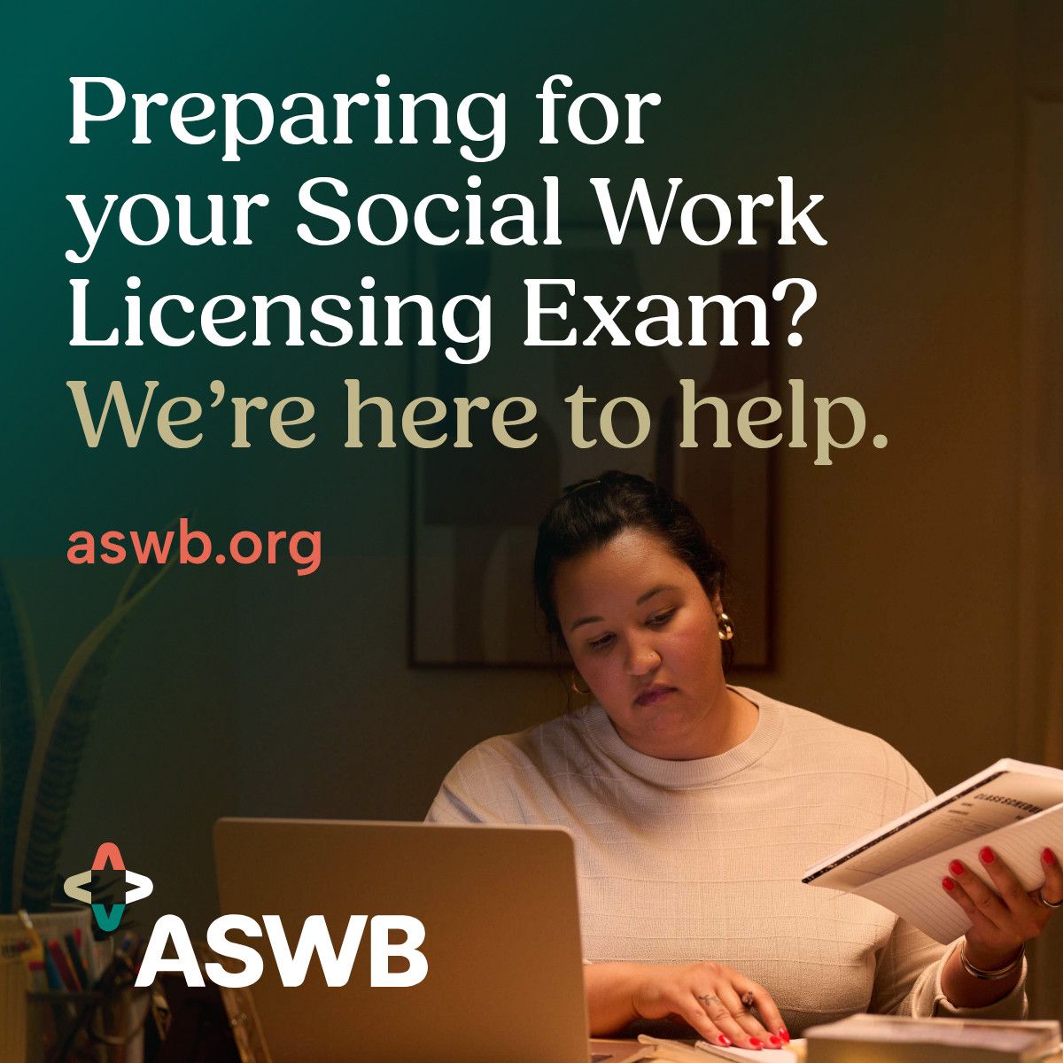 ASWB - Association of Social Work Boards ad