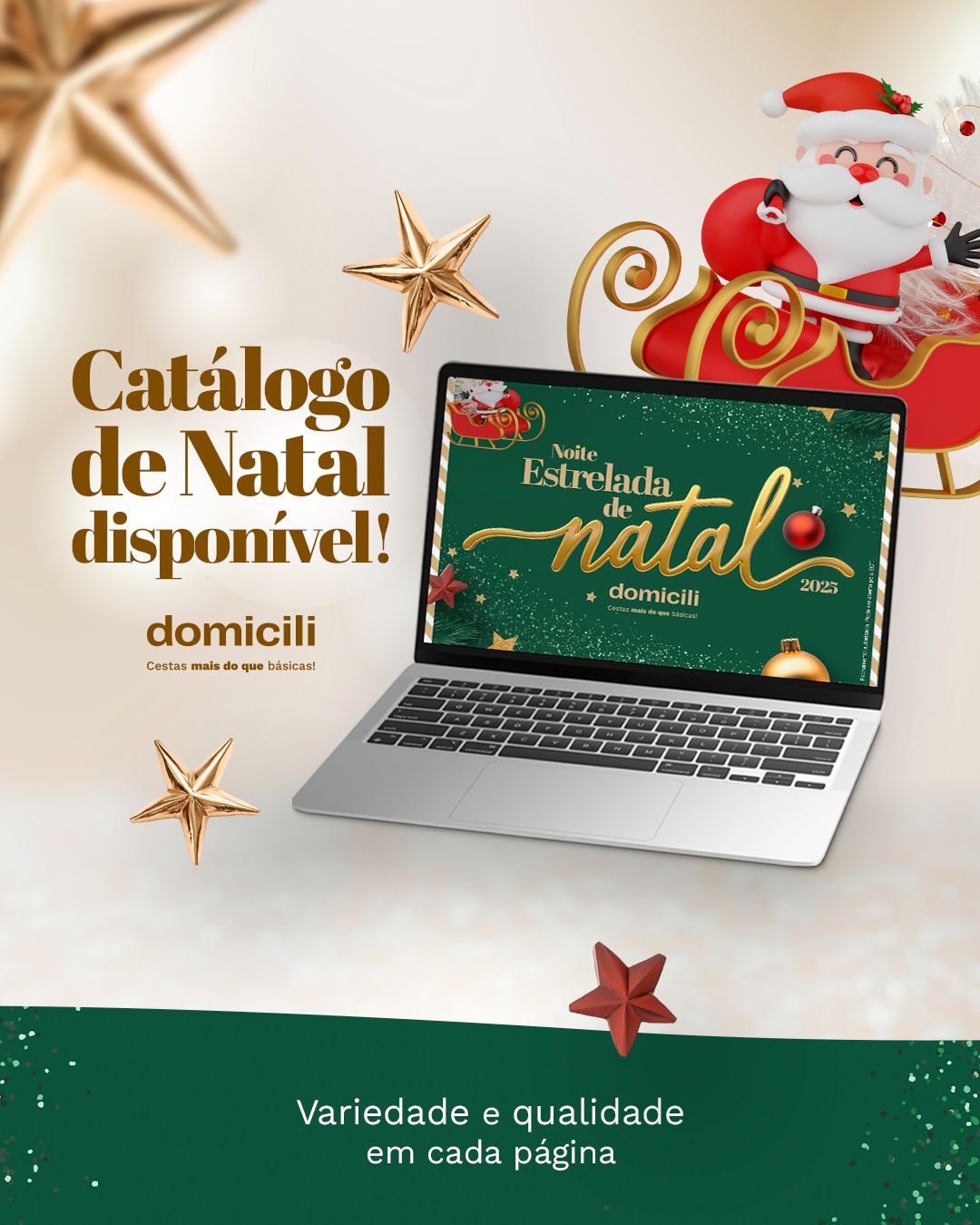 Domicili Cestas de Alimentos e Natal ad