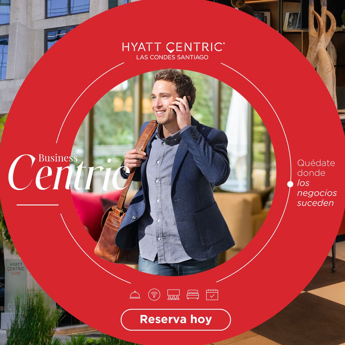 Hyatt Centric Las Condes Santiago ad