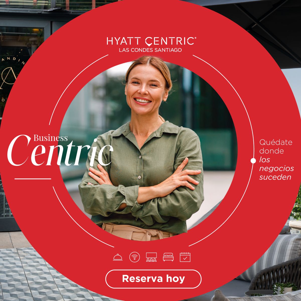 Hyatt Centric Las Condes Santiago ad