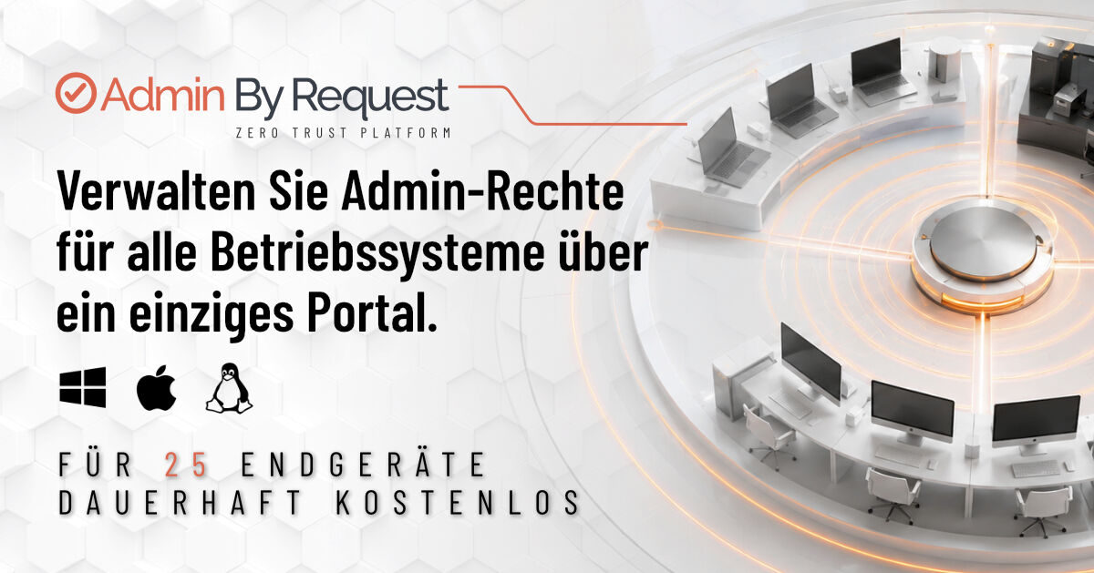 Admin By Request ad