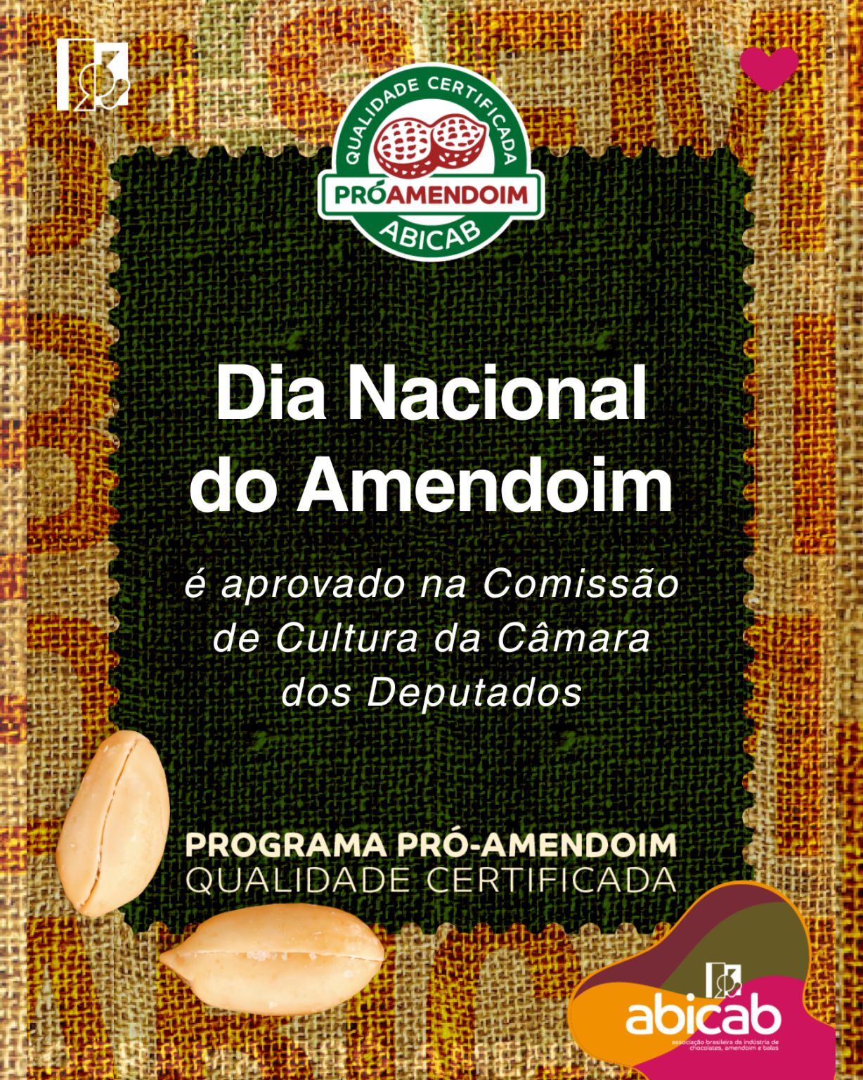 ABICAB - Associação Brasileira da Indústria de Chocolates, Amendoim e Balas ad