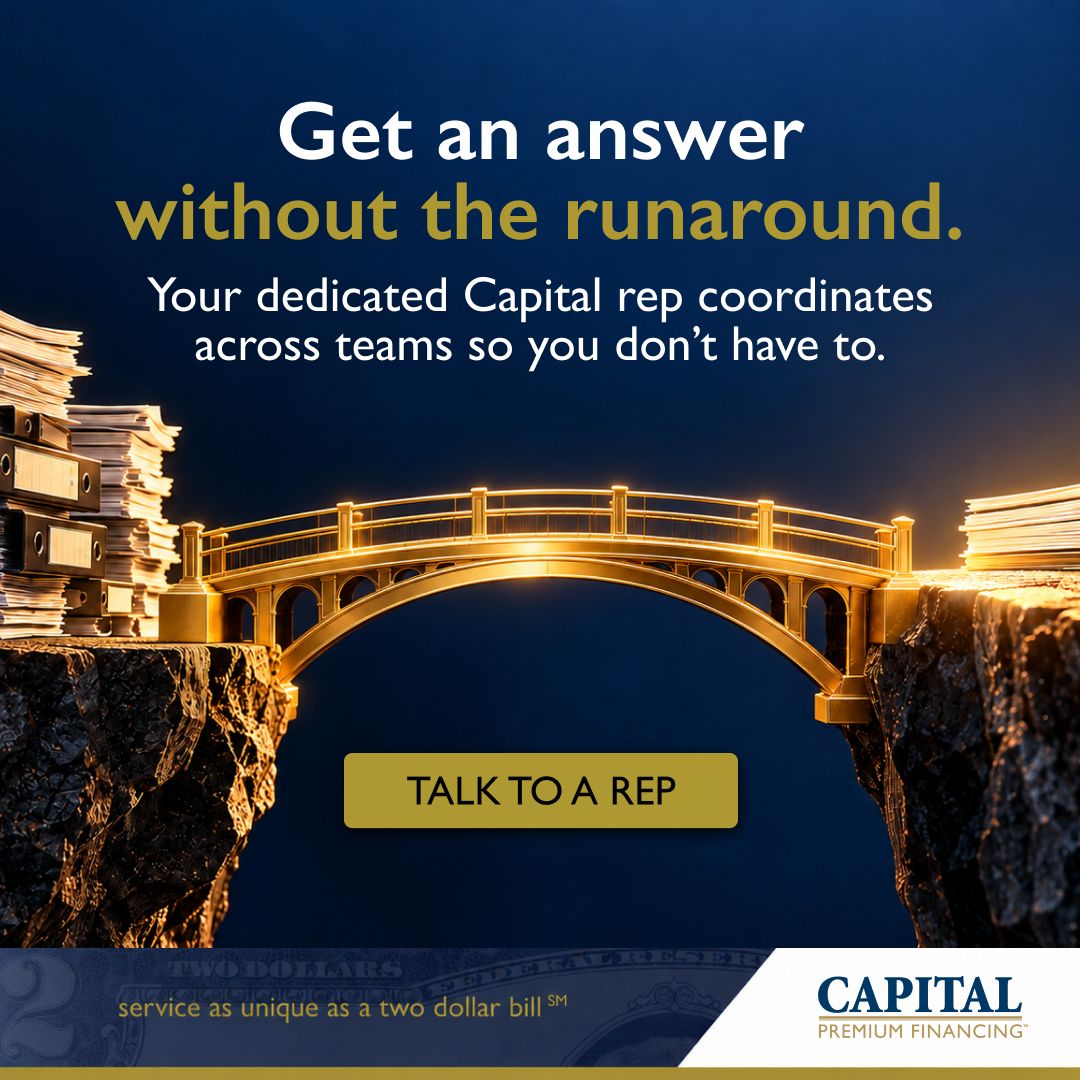 Capital Premium Financing ad